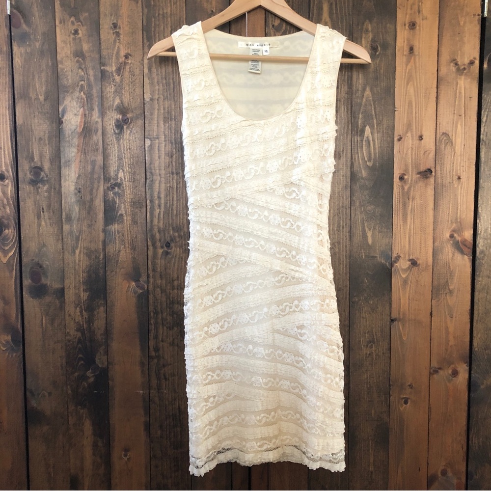 Lacey ivory dress 🤍